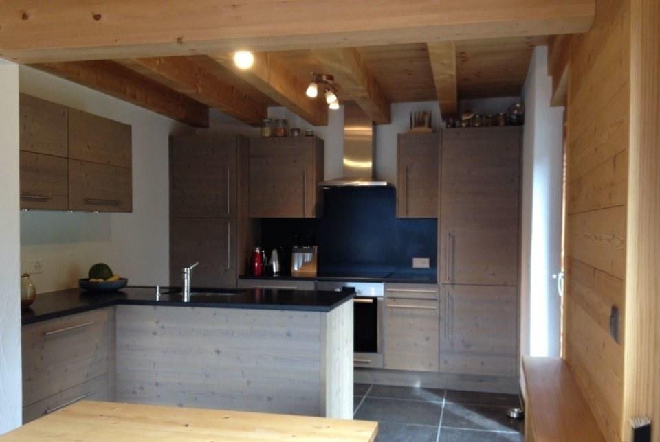 Cuisines Fabien Sattler bois marron